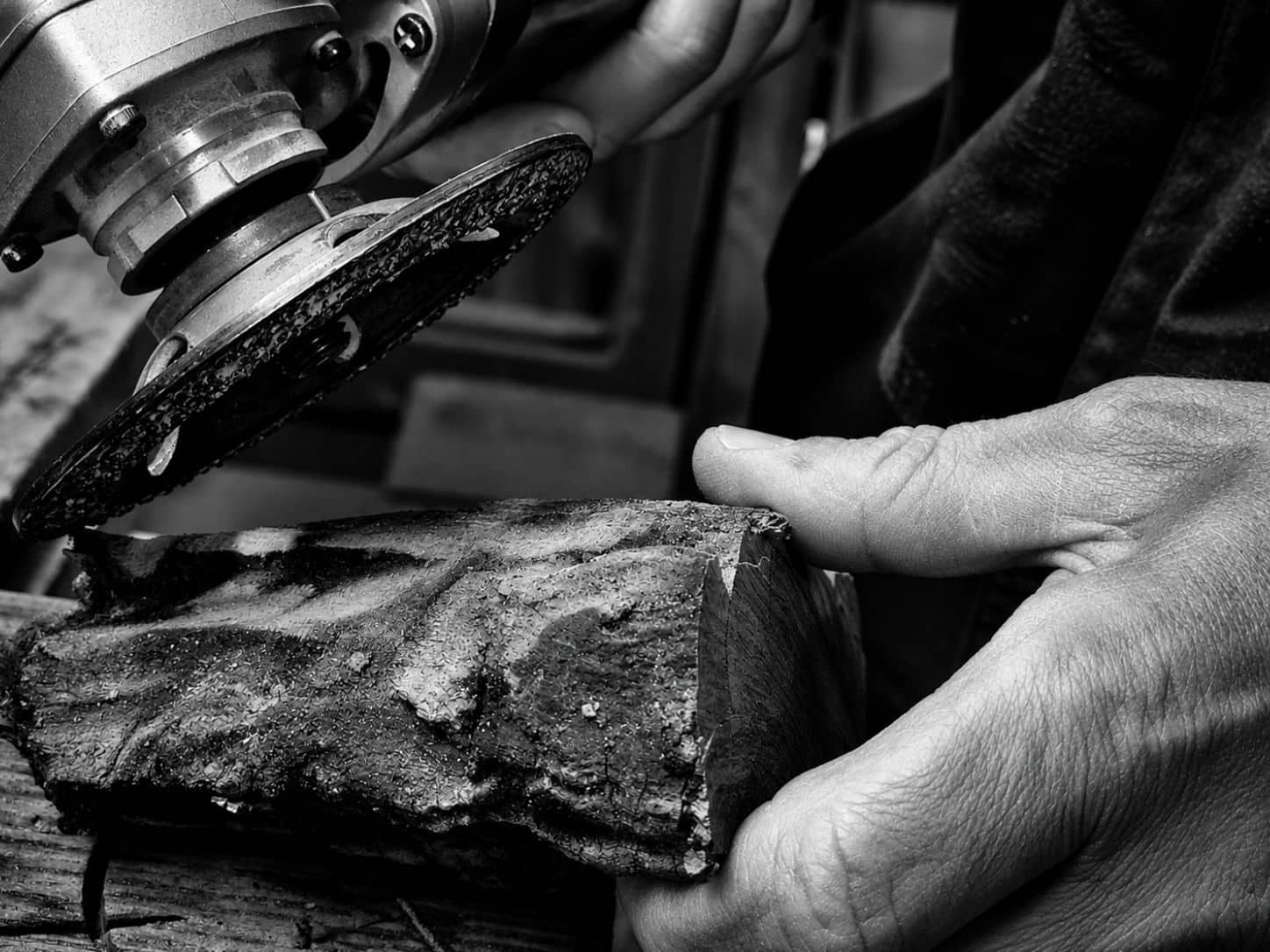 photo meuleuse atelier